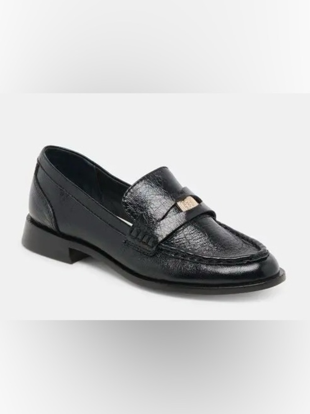 DOLCE VITA Black Hilly Loafer Size 7W